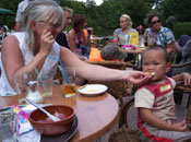Even een hapje eten bij Knus